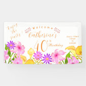 Banderoles Jardin Floral (Horizontal)