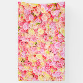 Banderoles Jardin rose (Vertical)