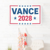 Banderoles JD Vance 2028 (En situation)