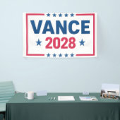 Banderoles JD Vance 2028 (Salon professionnel)