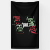 Banderoles Je Comprends La Mission 2024 (Vertical)