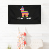 Banderoles Je frapperais que Pinata - Cinco de Mayo Party (En situation)