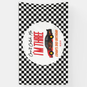 Banderoles Je ne peux pas me rattraper Red Race Car 3e fête d (Vertical)