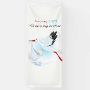 Banderoles Je serai un Big Brother en janvier, Banner