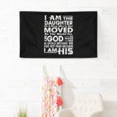 Banderoles  Je suis la fille d'un roi (En situation)