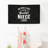 Banderoles Je Suis La Plus Grande Nièce Jamais (En situation)