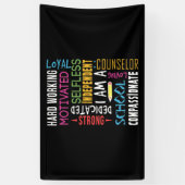 Banderoles Je Suis Un Conseiller Scolaire Appréciation (Vertical)