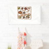 Banderoles Je suis un T-shirt classique d'automne (En situation)