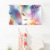 Banderoles Je te rencontrerai au Rainbow Bridge (En situation)