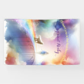 Banderoles Je te rencontrerai au Rainbow Bridge (Horizontal)