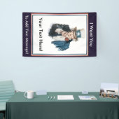 Banderoles JE VEUX que VOUS Oncle Sam customisiez votre (Salon professionnel)