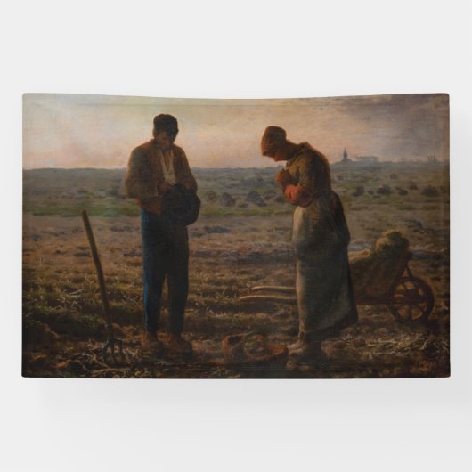 Banderoles Jean-François Millet - L'Angelus (Horizontal)