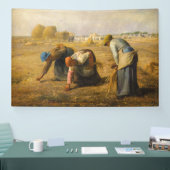 Banderoles Jean-François Millet - Les Gleaners (Salon professionnel)