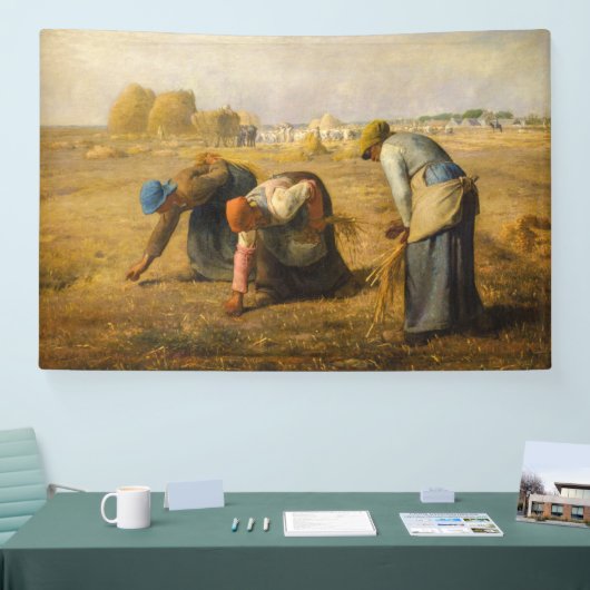 Banderoles Jean-François Millet - Les Gleaners (Salon professionnel)