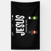 Banderoles Jésus Appelle Chrétien (Vertical)