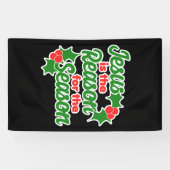 Banderoles Jésus est la raison de la saison (Horizontal)