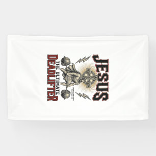 Banderoles Jésus Le Levreur De Poids Ultime Vintage Chemise C
