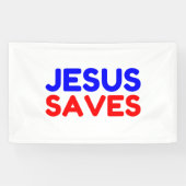 BANDEROLES JÉSUS SAVE (Horizontal)