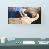 Banderoles Jésus saves (Salon professionnel)