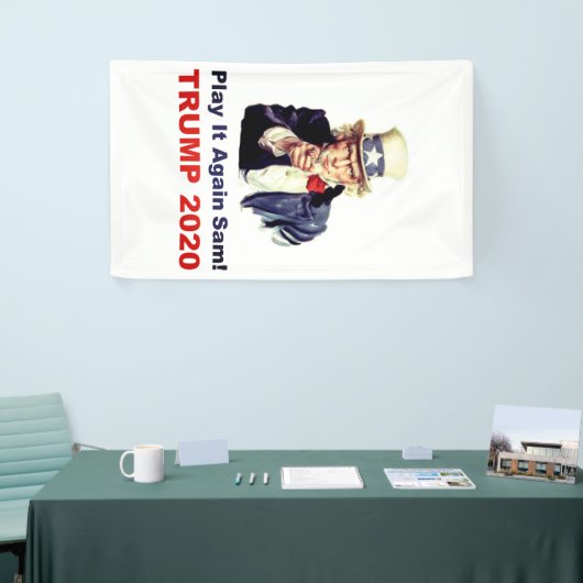 Banderoles Jeu de l'atout 2020 il encore Sam populaire (Salon professionnel)