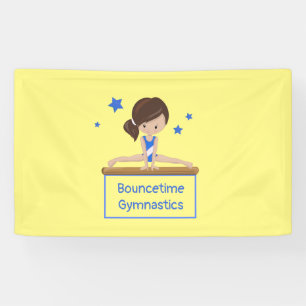 Banderoles Jeune Académie de Gymnastique École Classe Sur Mes