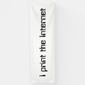 Banderoles J'imprime Internet (Vertical)