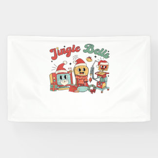 Banderoles Jingle Bells Nurse, Christmas Nurse, Funny Christa