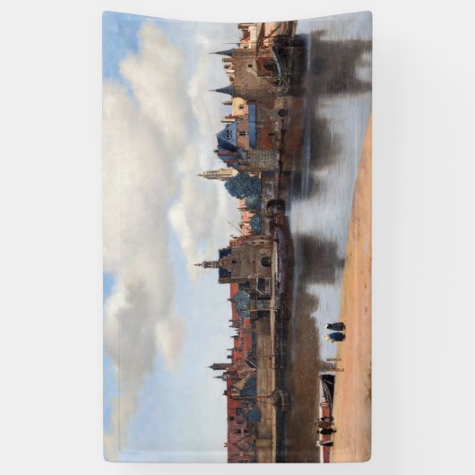 Banderoles Johannes Vermeer - Vue de Delft (Vertical)