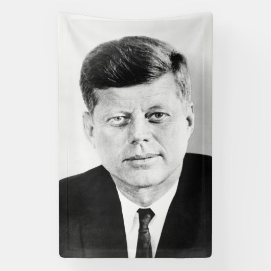 Banderoles John Jack Kennedy Maison Blanche présidentielle am (Verticale)