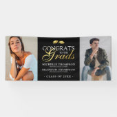 Banderoles Joint Graduation Party 2 Photo (Horizontal)