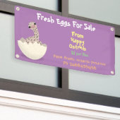 Banderoles Joli joli joli tableau d'autruche oeufs en vente (Bâtiment extérieur)