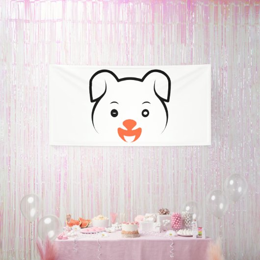 Banderoles Joli rose (Fête)