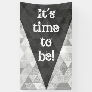 Banderoles Joli triangle grunge Motif II + vos idées