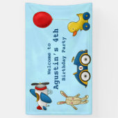 Banderoles Jouets Enfants mignons fête d'anniversaire (Vertical)