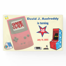 Joueur Rétro Amusant 🎮 50e Anniversaire