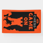 Banderoles Joueurs d'échecs (Horizontal)