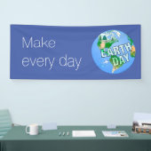 Banderoles Jour de la terre de jour (Salon professionnel)