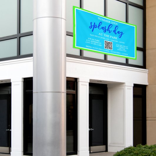 Banderoles Jour d'été à l'aube au parc | Evénement extérieur  (Bâtiment extérieur)