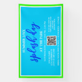 Banderoles Jour d'été à l'aube au parc | Evénement extérieur  (Verticale)