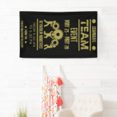 Banderoles Journée de team building d'entreprise (En situation)