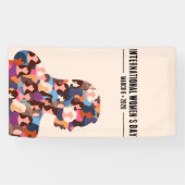 Banderoles Journée internationale de la femme (Horizontal)