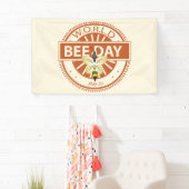 Banderoles Journée mondiale de l'abeille (En situation)