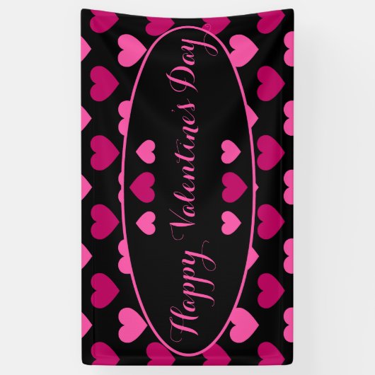 Banderoles Joyeuse Saint-Valentin (Vertical)