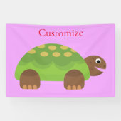 Banderoles Joyeuse tortue souriante Thunder_Cove (Horizontal)