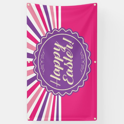 Banderoles Joyeuses Pâques (Vertical)