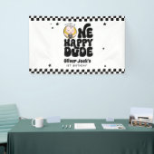 Banderoles Joyeux 1er Anniversaire à un Mec Heureux (Salon professionnel)