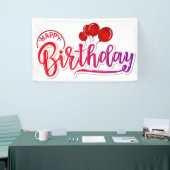 Banderoles Joyeux anniversaire (Salon professionnel)