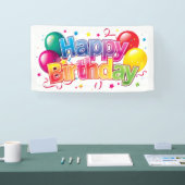 Banderoles Joyeux anniversaire (Salon professionnel)