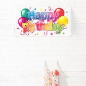 Banderoles Joyeux anniversaire (Insitu)