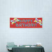 Banderoles Joyeux anniversaire (Salon professionnel)
